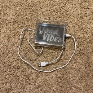 Good Vibes LED Light Box